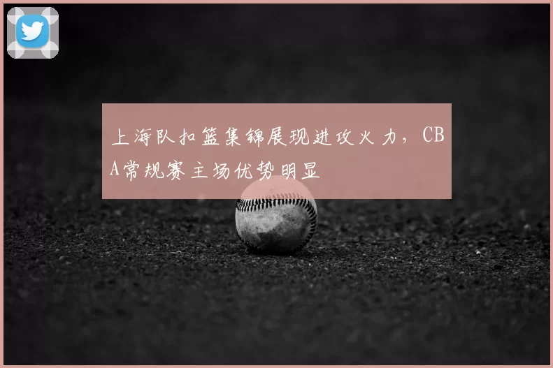 上海队扣篮集锦展现进攻火力，CBA常规赛主场优势明显